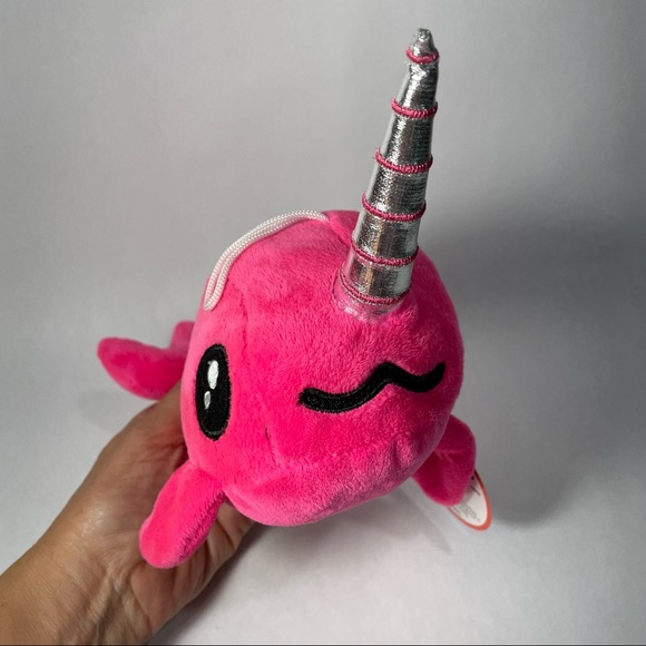 Pink Unicorn whale stuffed animal plush - Picture 6 of 6